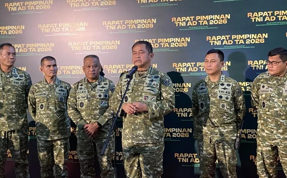 KSAD Tegaskan TNI AD Siap Jalankan Program Prioritas dan Tingkatkan Kesejahteraan Prajurit