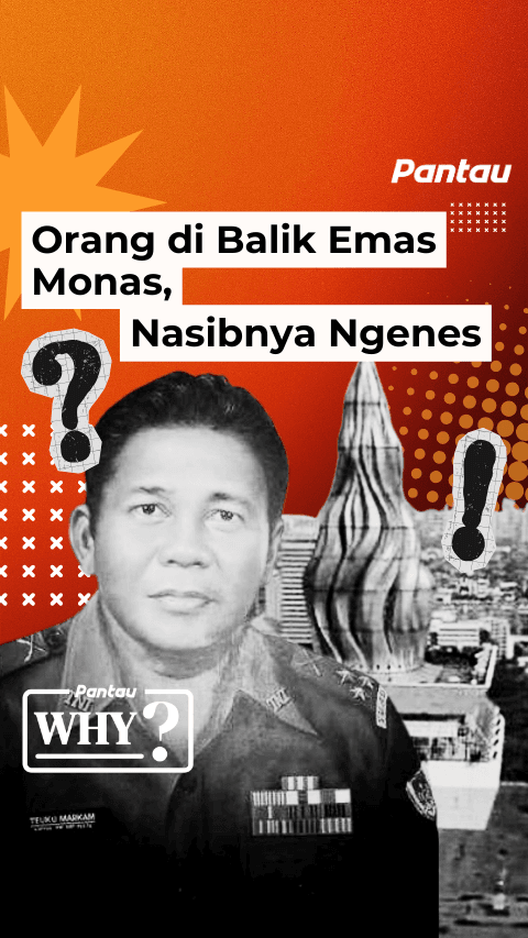 ORANG DIBALIK EMAS MONAS, NASIBNYA NGENES