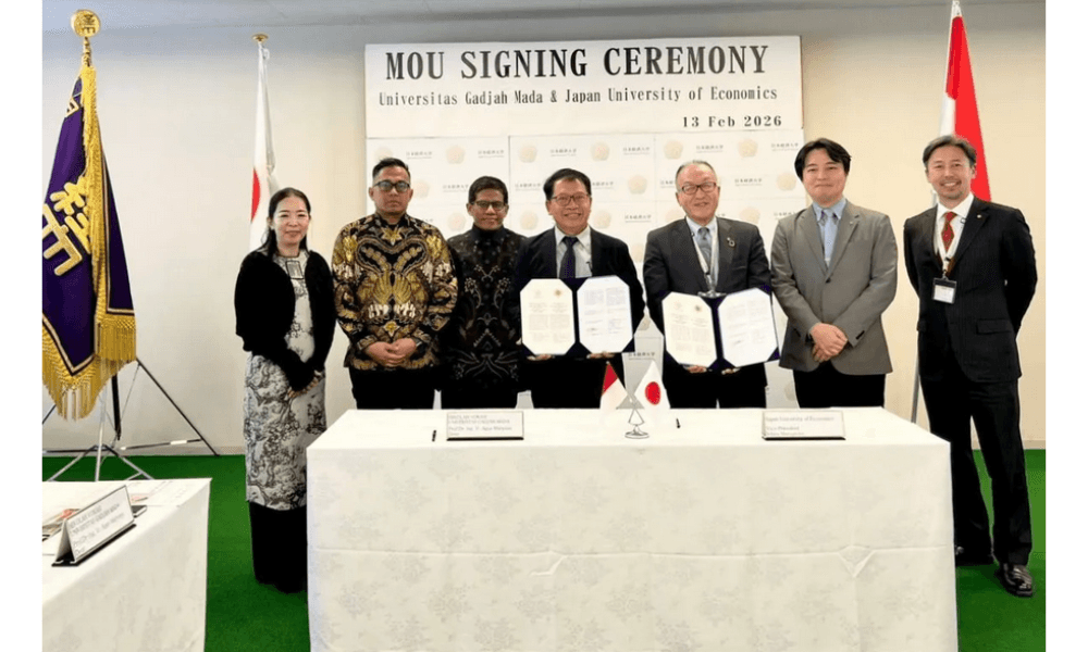 UGM dan Institusi Jepang Teken Kemitraan Vokasi, Sakuranesia Dorong Penguatan SDM