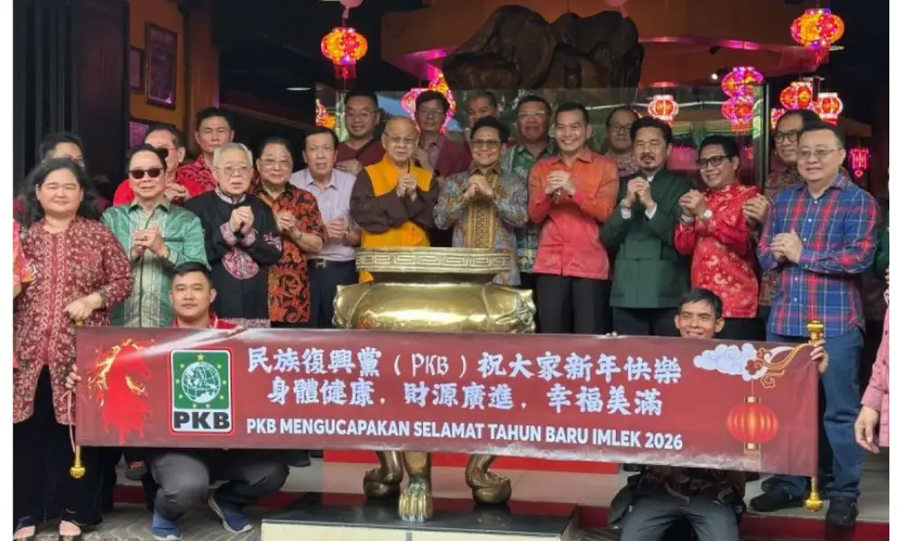 Cak Imin Rayakan Imlek 2577 Kongzili di Vihara Avalokitesvara dan Ajak Perkuat Moral serta Kepedulian