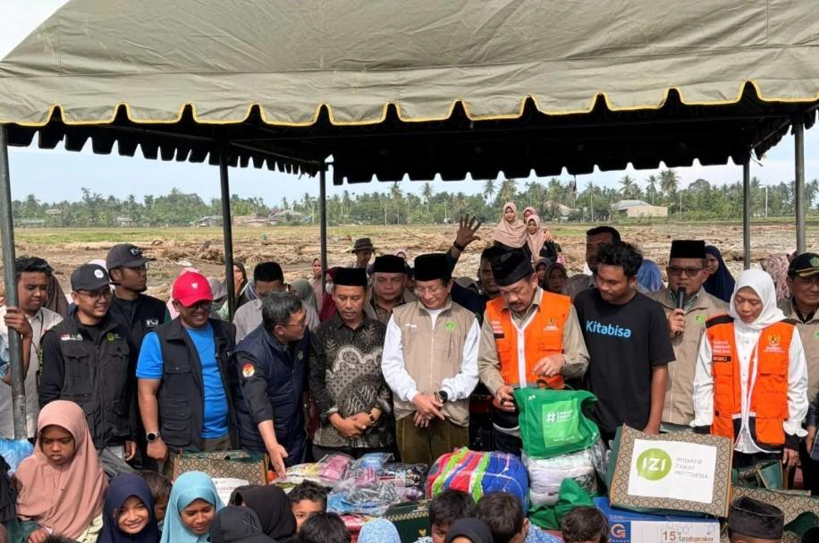 Kemenag Salurkan Rp19,3 Miliar untuk Pemulihan 1.842 Fasilitas Terdampak Bencana di Aceh