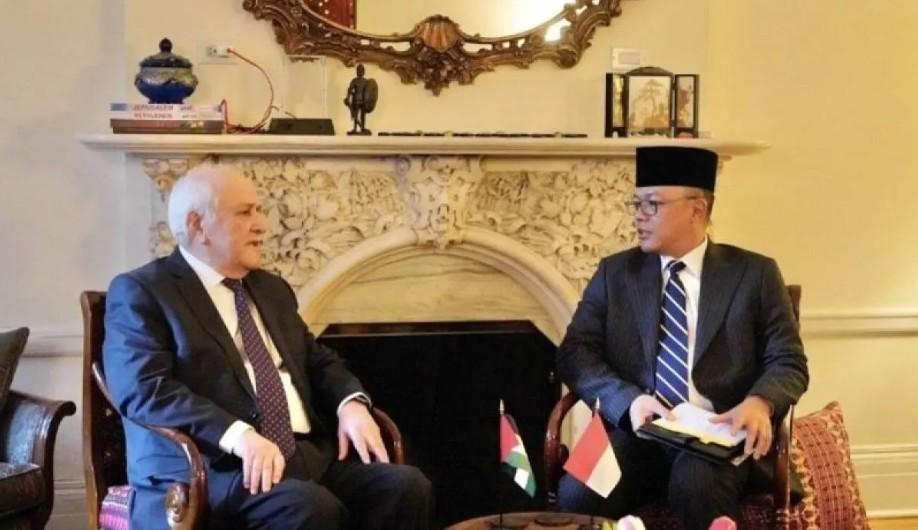 Menlu RI Sugiono Tegaskan Dukungan Indonesia untuk Palestina Saat Bertemu Riyad Mansour di New York