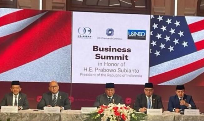 Genjot Hilirisasi, Prabowo Kenalkan 18 Proyek Strategis kepada Pebisnis AS