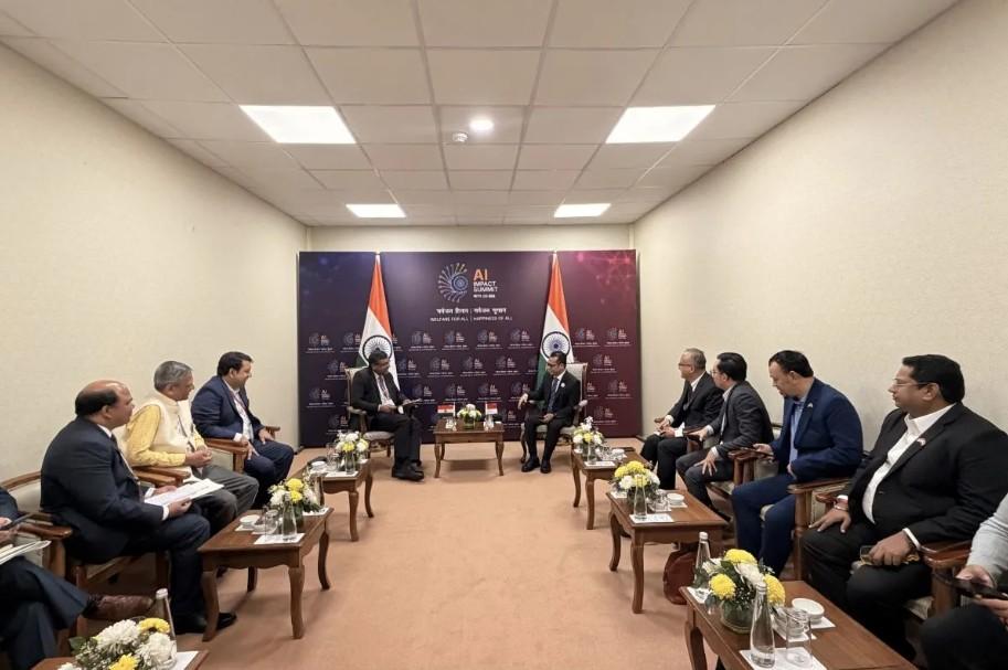 Indonesia dan India Perkuat Kemitraan Strategis Digital di Sela AI Impact Summit New Delhi