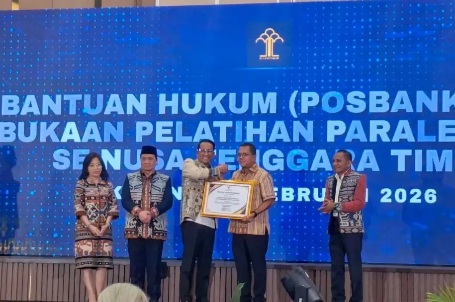 Menkum Resmikan 3.442 Posbankum di NTT, Cakupan 100 Persen Desa dan Kelurahan Tercapai