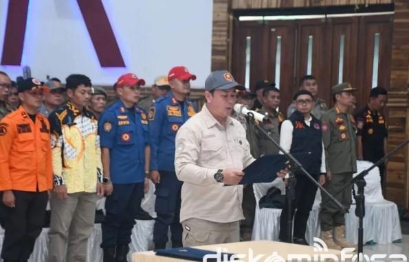 Pemkab Sukabumi Kukuhkan 11.238 Petugas Satlinmas untuk Perkuat Keamanan hingga Tingkat Desa