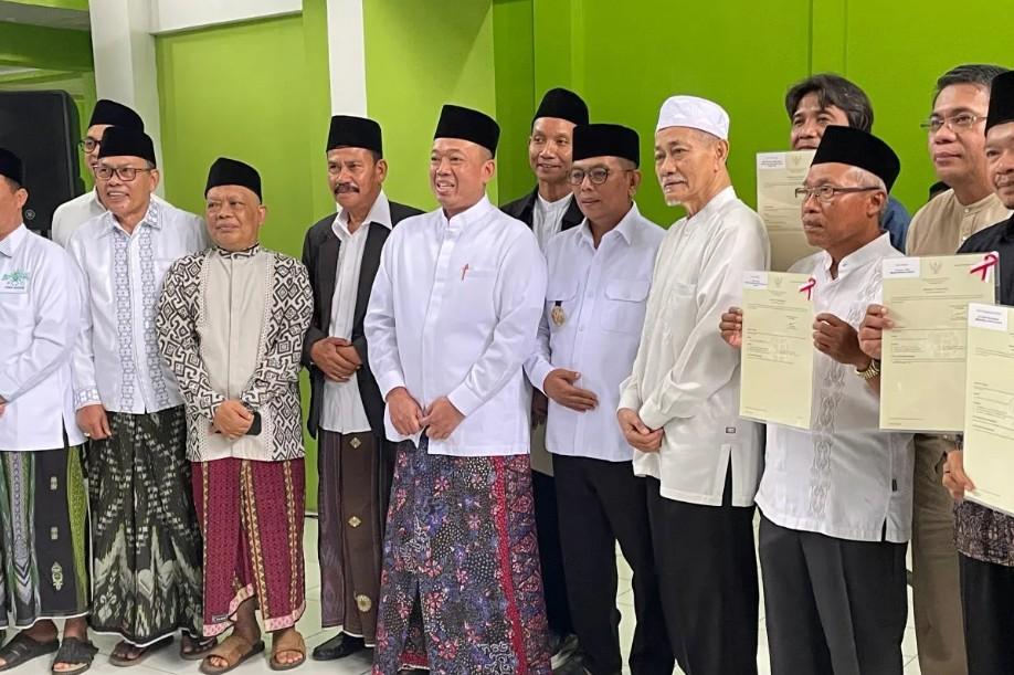 Nusron Wahid Percepat Sertifikasi 900 Ribu Tanah Wakaf untuk Cegah Konflik Keluarga dan Sengketa Hukum