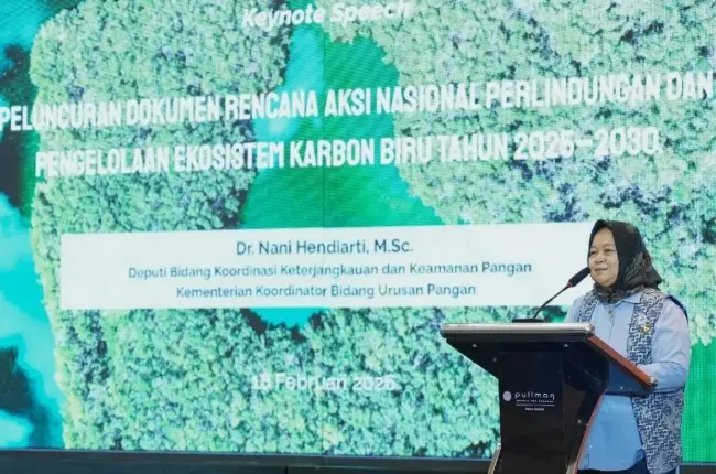 Pemerintah Meluncurkan RENAKSI 2025–2030 untuk Amankan 17 Persen Karbon Biru Dunia