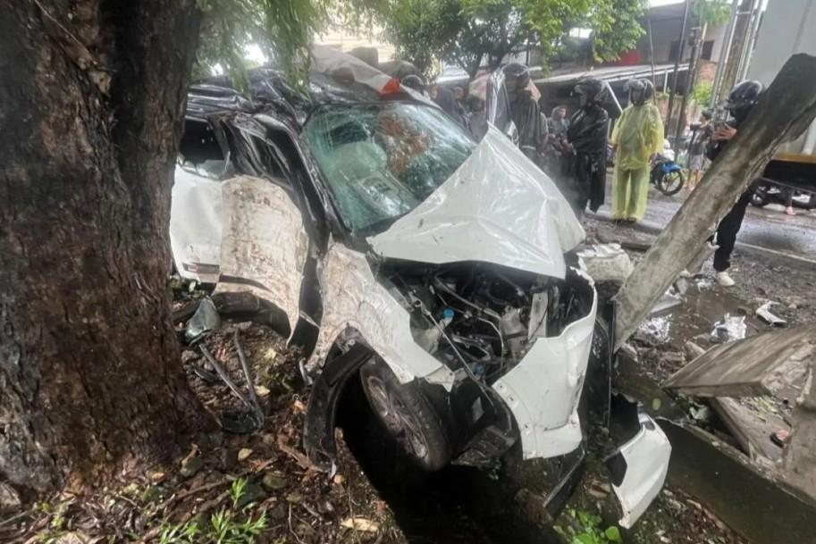 Istri Anggota DPRD Sulsel Tewas dalam Kecelakaan Tunggal di Tol Insinyur Sutami Makassar