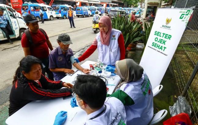 Baznas Perpanjang Program Selter Ojek Sehat Selama Ramadhan untuk Layani 3.000 Penerima Manfaat