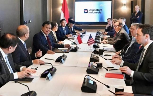 Prabowo Tegaskan Indonesia Bukan Lagi “Raksasa Tidur” di Hadapan 12 Investor Global di Washington