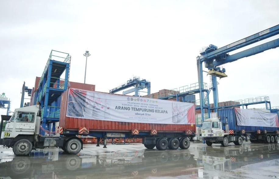 Pemprov Sultra Resmi Lepas Ekspor Perdana 50 Ton Arang Tempurung ke China, Nilai Tembus Rp750 Juta