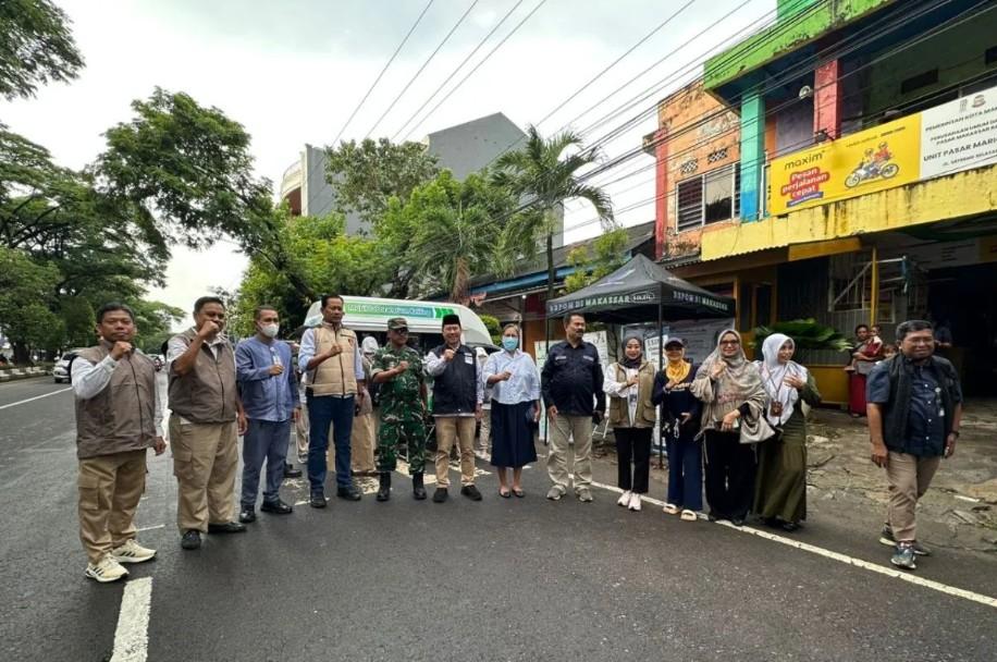 Komisi IX DPR RI dan BBPOM Makassar Pastikan Keamanan dan Stabilitas Harga Pangan di Pasar Maricayya Jelang Ramadhan
