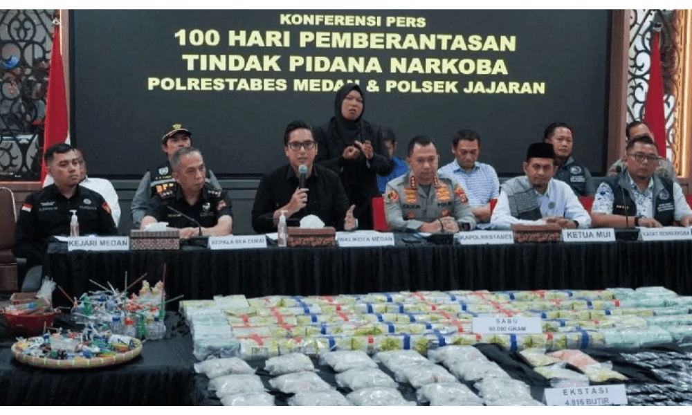 Wali Kota Medan Minta Warga Tak Takut Laporkan Peredaran Narkoba