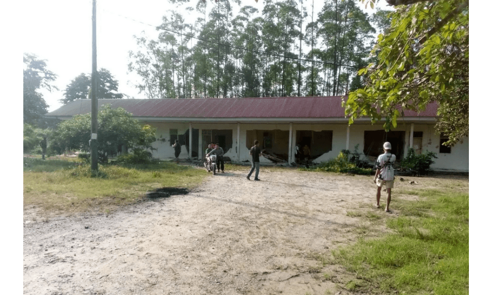 Kawanan Gajah Liar Rusak Mess dan Motor di Perumahan Karyawan PT Arara Abadi Siak