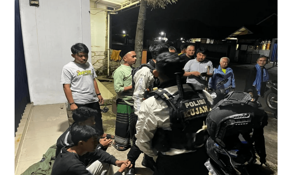 Polres Sumedang Gagalkan Tawuran Berkedok Perang Sarung, 10 Pemuda Diamankan