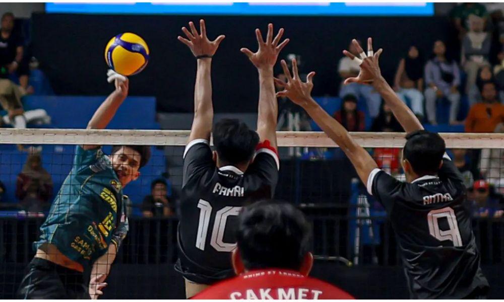 Surabaya Samator Tumbangkan Jakarta Garuda Jaya 3-1 di Proliga 2026