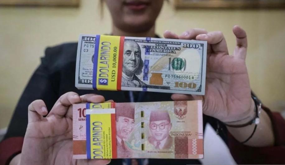 Rupiah Menguat 86 Poin ke Rp16.802 per Dolar AS Dipicu Pelemahan PDB Amerika Serikat