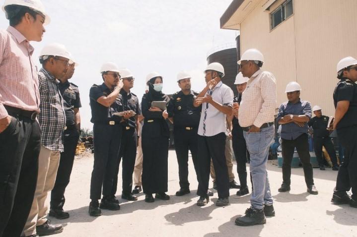 Kunjungi Perusahaan Penerima Fasilitas Kepabeanan, Bea Cukai Belawan Dorong Kepastian Usaha dan Efisiensi Logistik