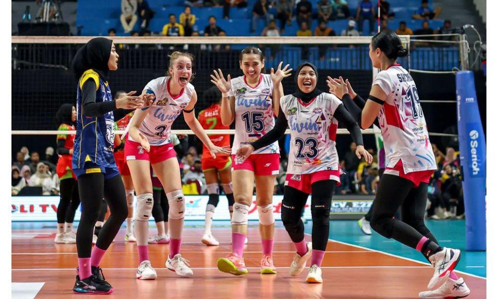 Jakarta Livin' Mandiri Taklukkan Bandung BJB Tandamata 3-2 dalam Laga Sengit Proliga