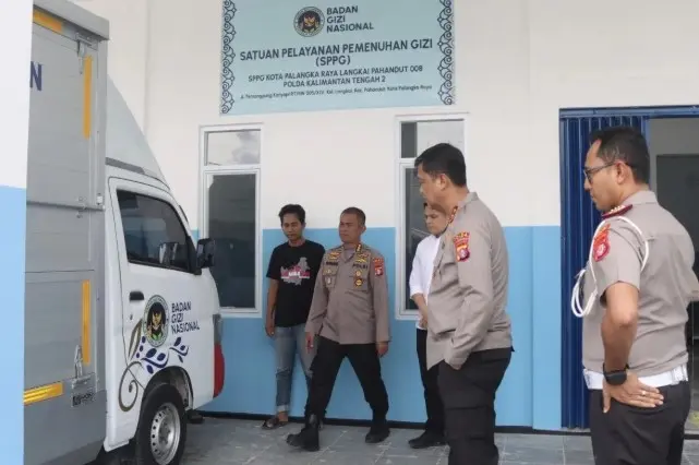 Polda Kalteng Kawal Program Makan Bergizi Gratis, Bangun Gedung SPPG 2 di Palangka Raya