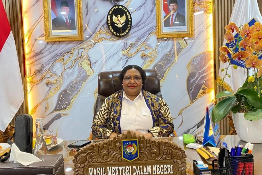 Wamendagri Ribka Haluk Menyatakan Dana Otsus Triwulan I 2026 Telah Disalurkan ke 16 Daerah di Tanah Papua