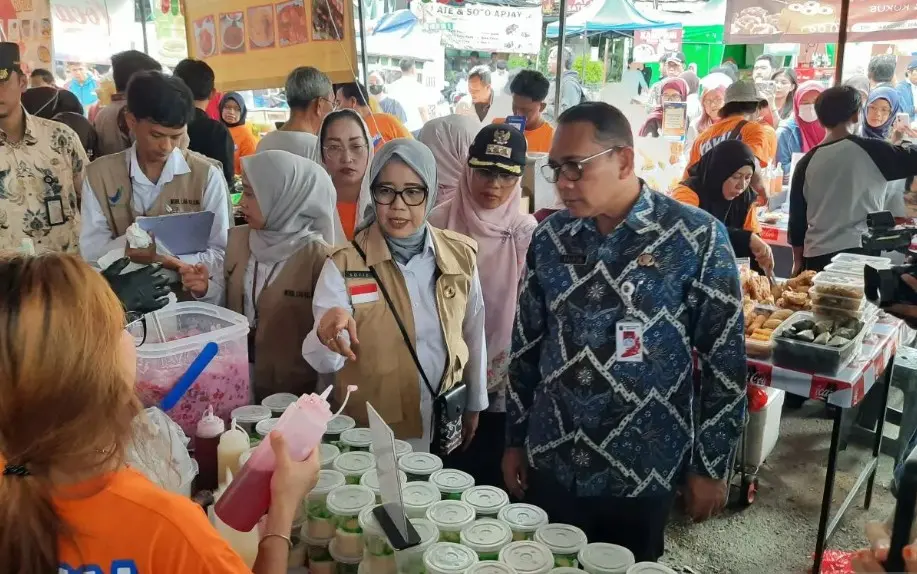 BBPOM Jakarta Menemukan Satu Takjil di Benhil Diduga Mengandung Pewarna Tekstil Berbahaya