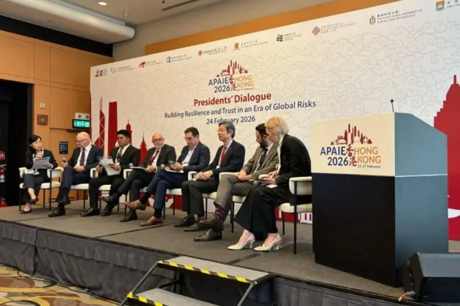 Rektor UI Prof. Heri Hermansyah Serukan Transformasi Pendidikan Tinggi Asia-Pasifik di Forum APAIE 2026 Hong Kong