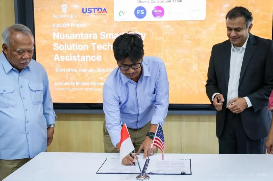 OIKN Sebut Hibah 2,49 Juta Dolar AS dari Amerika Perkuat Pembangunan Kota Cerdas IKN