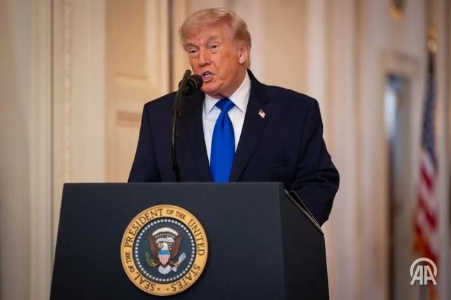 Trump Gunakan Pidato di Kongres untuk Yakinkan Publik Ekonomi AS Membaik Jelang Pemilu Paruh Waktu