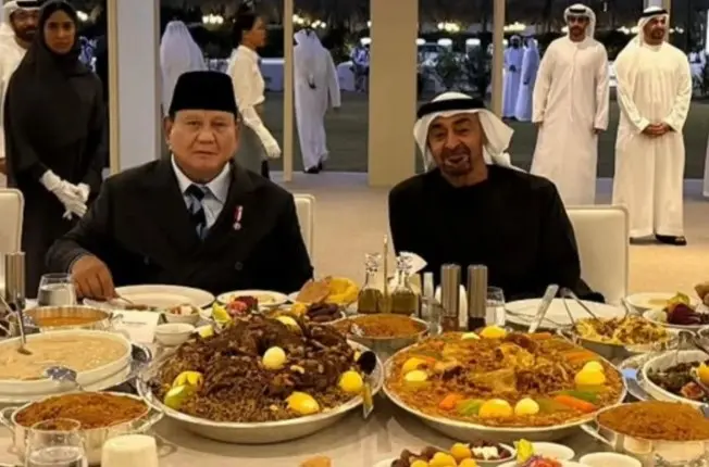 Prabowo Dapat Sambutan Kehormatan Tujuh Pemimpin Emirat di Abu Dhabi