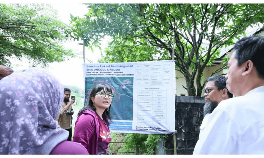 Pemerintah Siapkan Lahan untuk Bangun Sekolah Garuda di Maros