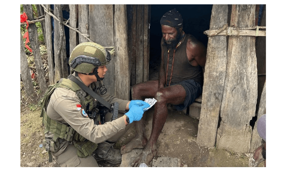 Satgas ODC-2026 Lakukan Patroli Humanis di Wilayah Rawan KKB Papua