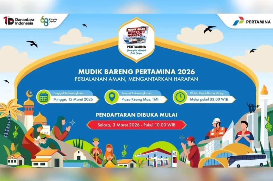 Pertamina Kembali Gelar Mudik Bareng 2026, Berangkatkan Pemudik ke Lebih dari 15 Kota di Pulau Jawa