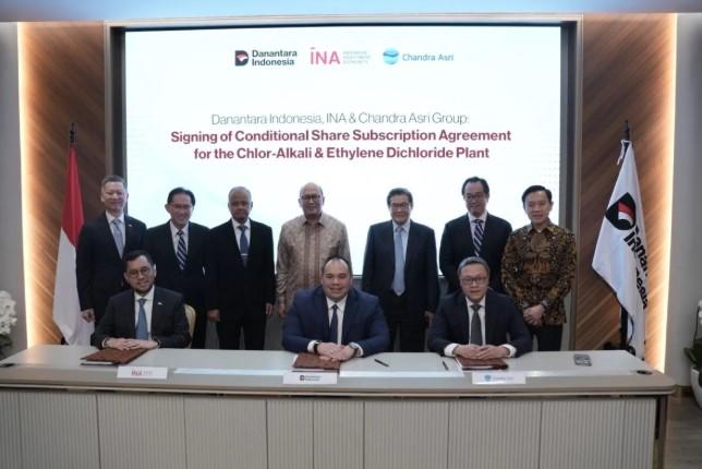 Danantara-INA Teken Perjanjian Investasi di Proyek CA-EDC Chandra Asri