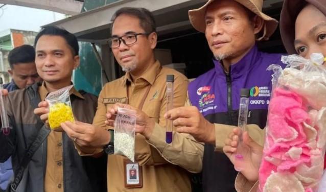 BBPOM Serang Temukan Mie dan Teri Berformalin di Pasar Induk Rau