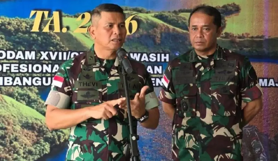 Kasdam XVII Cendrawasih Tegaskan TNI-Polri Siap Tindak Tegas KKB demi Keamanan Papua