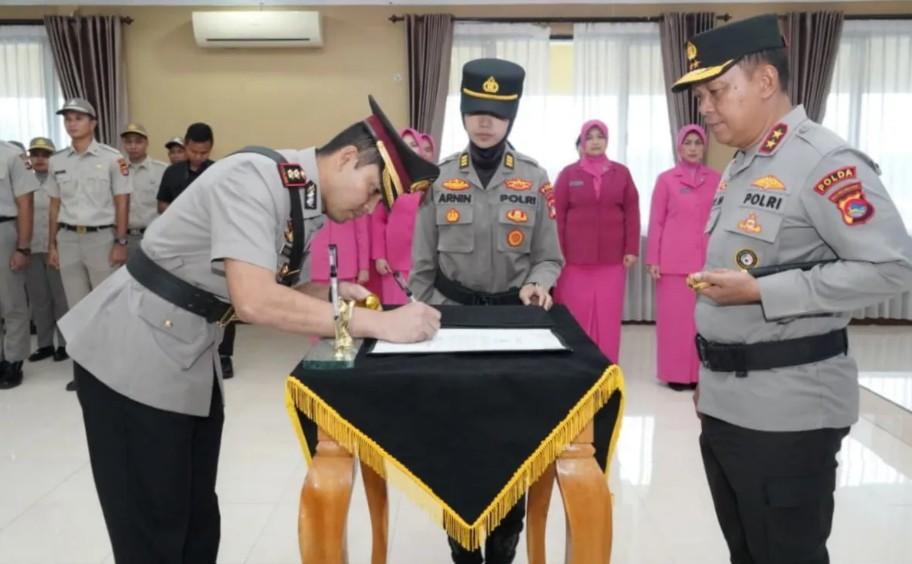 Kapolda NTB Lantik AKBP Mubiarto Banu Kristanto sebagai Kapolres Bima Kota Menggantikan AKBP Didik Putra Kuncoro