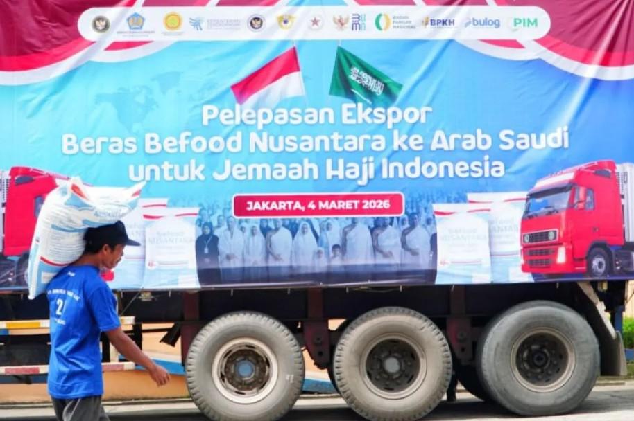 Ekspor Perdana 2.280 Ton Beras ke Arab Saudi untuk Jamaah Haji Dipastikan Aman dengan Health Certificate dari Bapanas