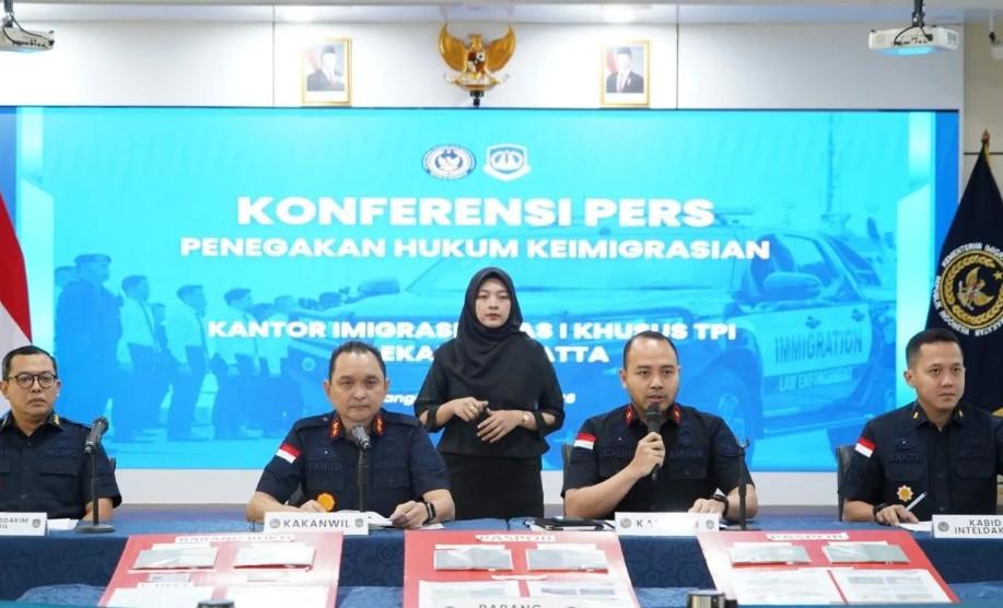 Tiga WNA Ditangkap Imigrasi Soekarno-Hatta karena Gunakan Paspor Palsu