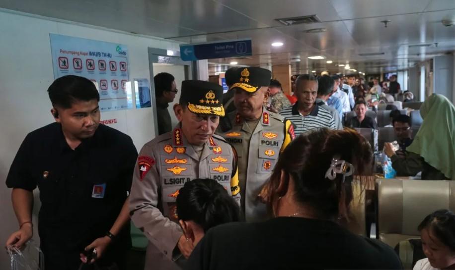 Kapolri Pastikan Pengamanan Mudik Lebaran 2026 hingga di Atas Kapal Penyeberangan