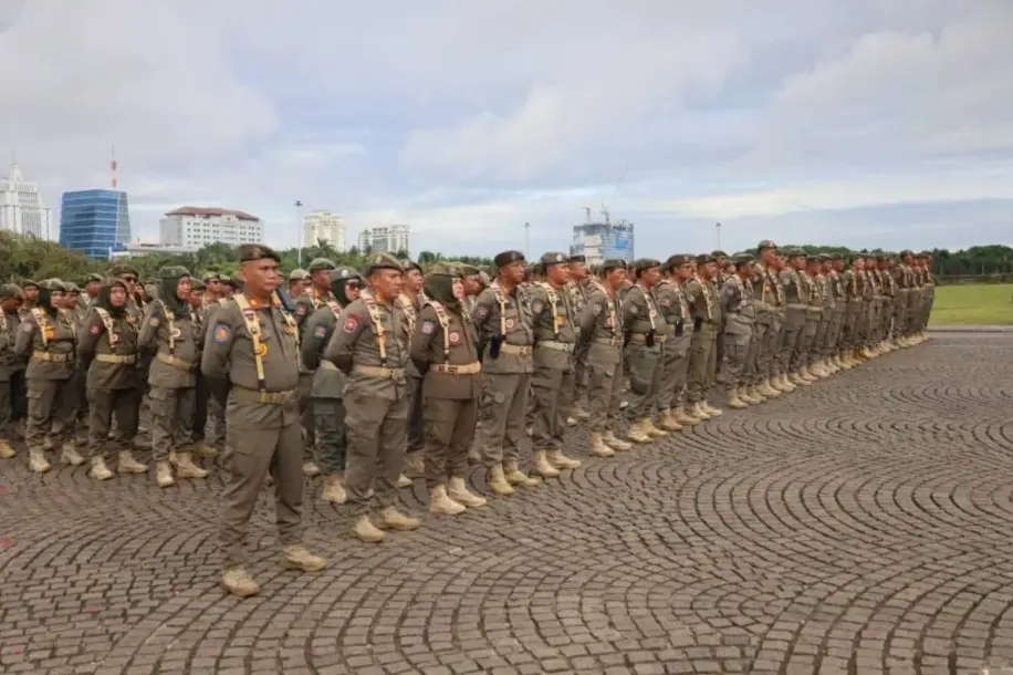 Satpol PP Jakarta Timur Kerahkan 500 Personel Amankan Arus Mudik dan Titik Keramaian Lebaran 2026