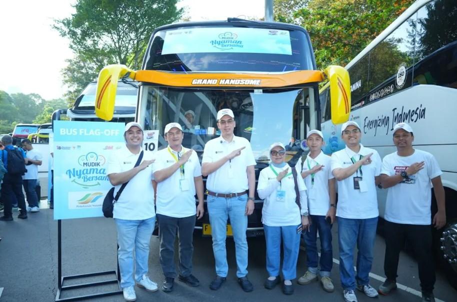 PTPN Group Berangkatkan 2.795 Pemudik Gratis dengan 70 Bus dalam Program Mudik BUMN 2026