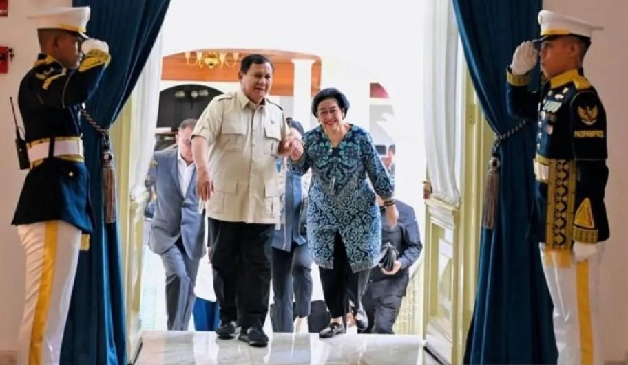 Prabowo Subianto Menerima Megawati Soekarnoputri di Istana Merdeka untuk Lanjutkan Silaturahmi Tokoh Bangsa