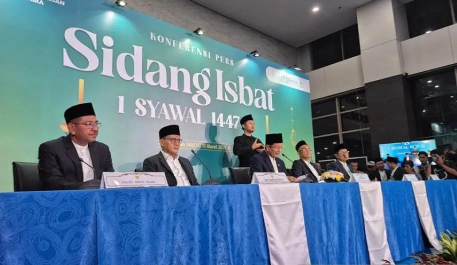 Pemerintah Menetapkan Idul Fitri 1447 H Jatuh pada 21 Maret 2026 Setelah Hilal Tidak Terlihat di Seluruh Indonesia