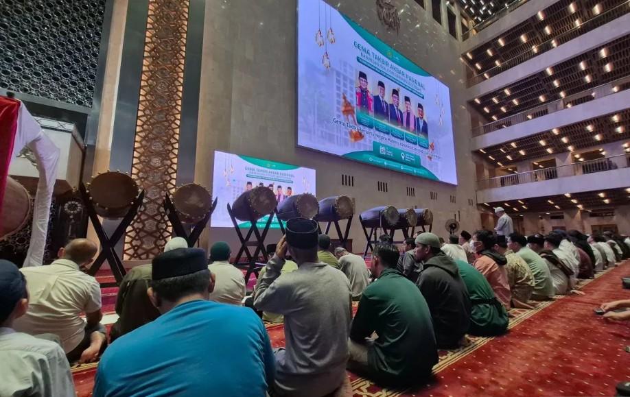 Tokoh Nasional Hadiri Gema Takbir Akbar di Masjid Istiqlal Sambut Idul Fitri 1447 H