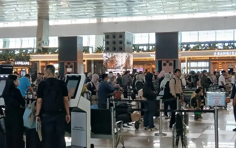 Lonjakan Penumpang Lebaran 2026 di Bandara Soekarno-Hatta Tembus 1,23 Juta Orang hingga H-2