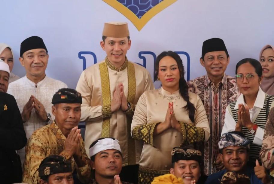 Ribuan Warga Padati Rumah Dinas Bupati Lampung Selatan, Tradisi Lebaran Berubah Jadi Ruang Kebersamaan