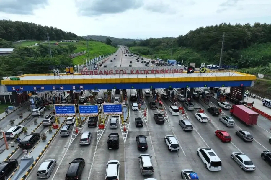One Way Nasional Arus Balik Lebaran Diberlakukan dari Kalikangkung hingga Cikampek Mulai 24 Maret 2026