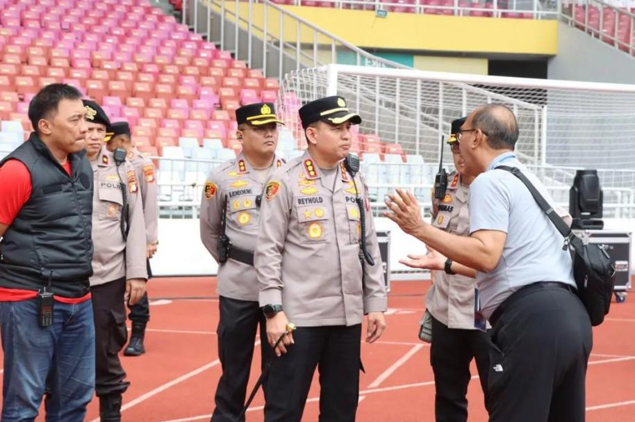 Pengamanan Ketat Laga FIFA Series 2026 di GBK, 1.300 Personel Gabungan Dikerahkan Polisi